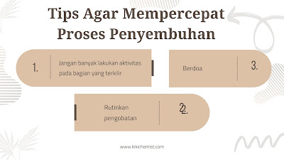 tips mempercepat proses penyembuhan terkilir