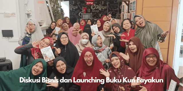 Diskusi Bisnis dan Launching Buku Kun Fayakun Tarie Madinah