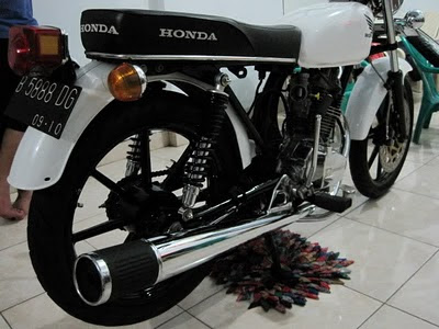 Modifikasi CB Honda GL 100 Blog Motor ID
