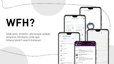 Aplikasi Untuk Kerja dari Rumah WFH