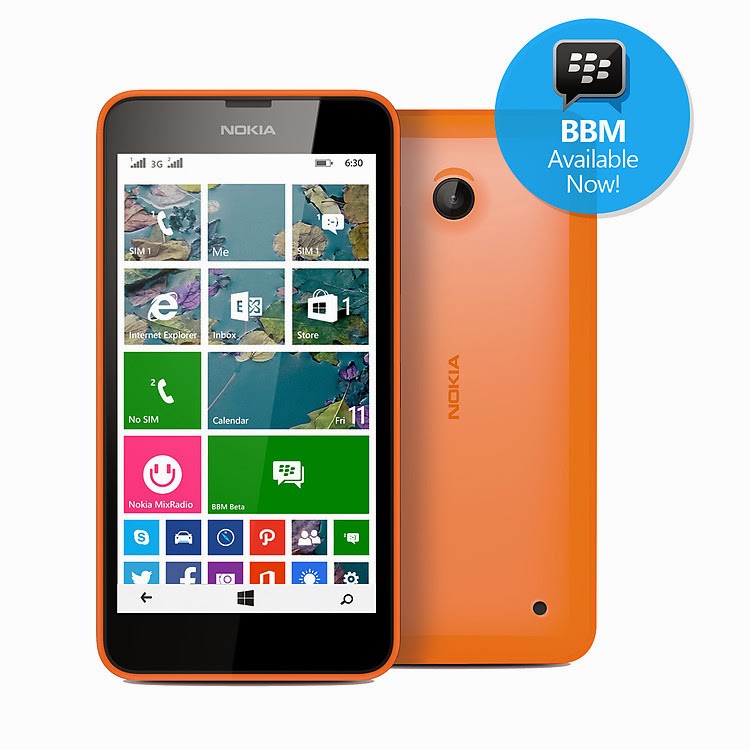 Akhirnya BBM Kini Hadir di Nokia Windows Phone