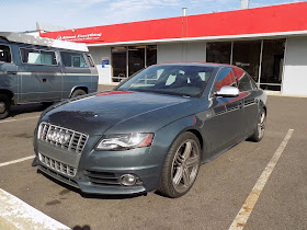 Beautiful & fast Audi S4 with collision damage on passenger side.