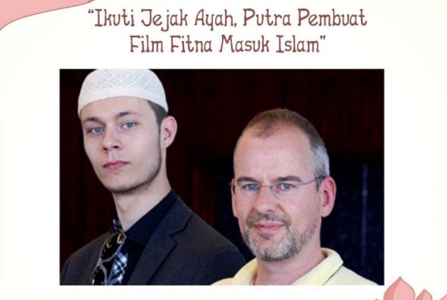 Alhamdulillah, Ikuti Jejak Sang Ayah, Putra Pembuat Film Fitnah Masuk Islam