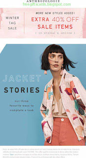 Free Printable Anthropologie Coupons