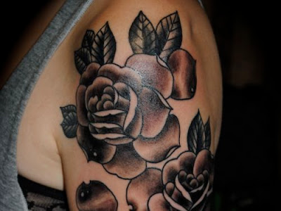 200以上 half sleeve arm tattoos for women roses 308813