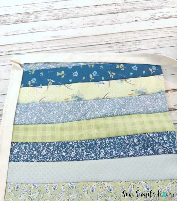 quilt as you go table runner