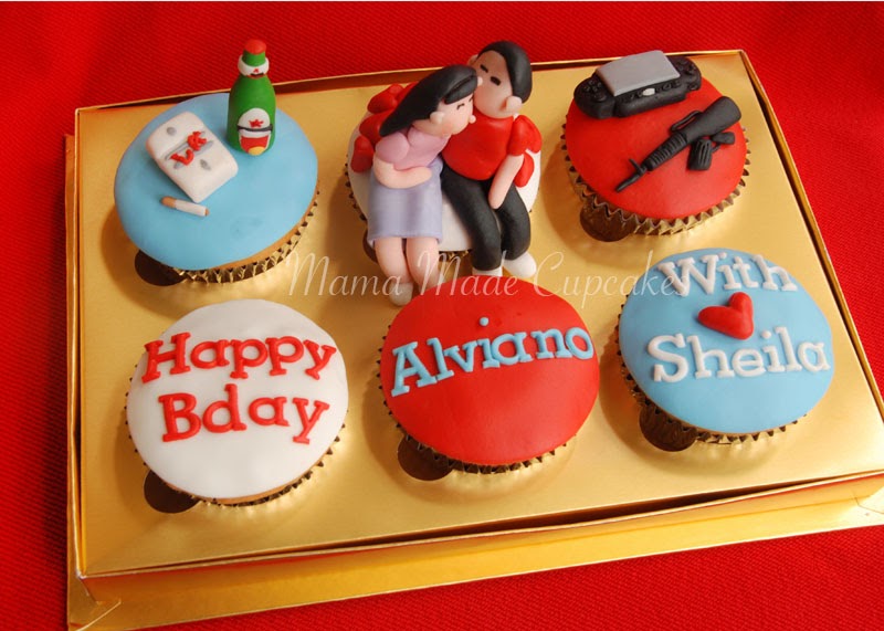 cupcakes for boyfriend