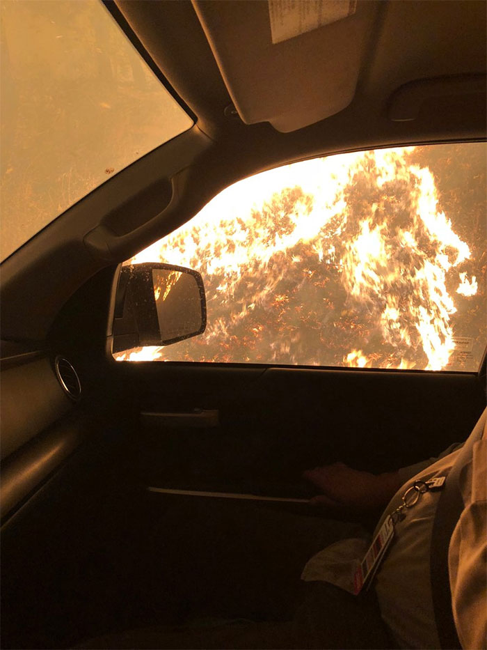 Nurse Shared A Picture Of His Toyota After He Rescued Many Lives From Fire And The Automotive Company Responded