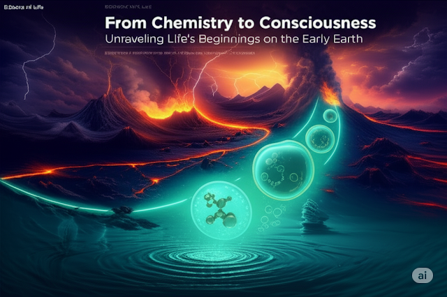 From Chemistry to Consciousness: Unraveling Life's Beginnings on the Early Earth