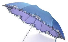 Christmas Gift 2012 : Paradise 386E Heart's Word Of Flowers Anti-UV Sun Umbrella