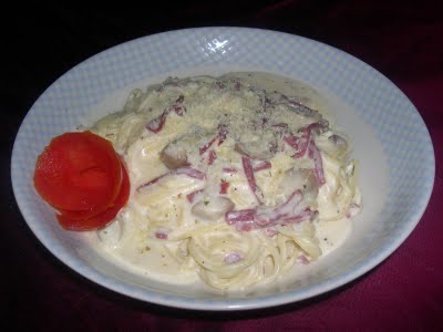 RESEP FETTUCINI CARBONARA SIMPLE TAPI ENAK  Resep Masakan 