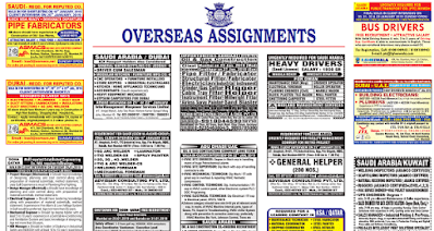 Assignment Abroad Times Latest Gulf Jobs