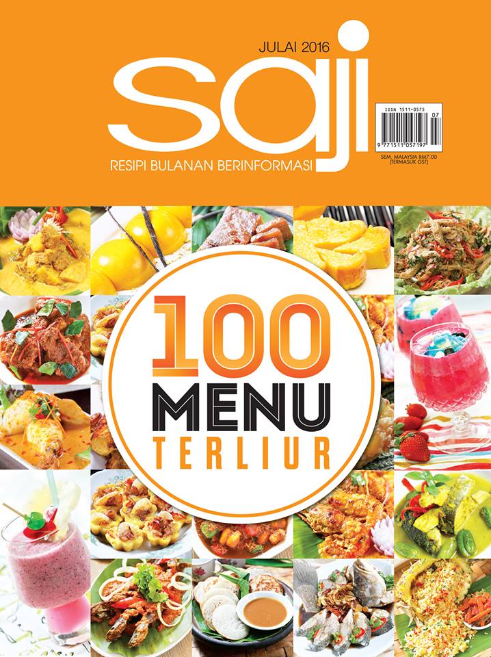 Ruzita's Kitchen: ITA DI MAJALAH SAJI JULY 2016