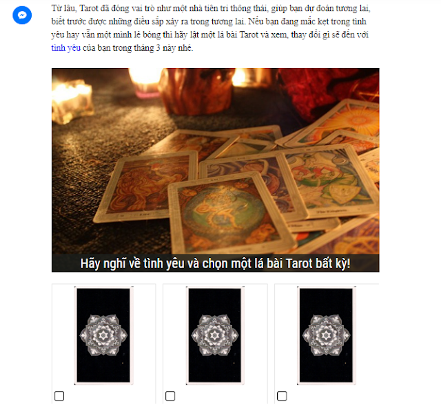 boi bai tarot online