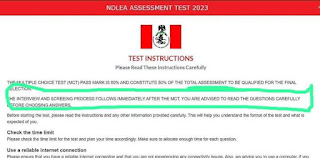 NDLEA Assessment Test 2023: Important Update Now to All Applicants | Read This Update It’s Important to You