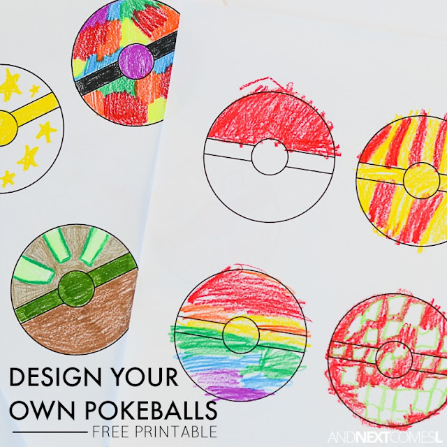 Download Free Printable Pokeballs Coloring Sheet for Kids | And ...