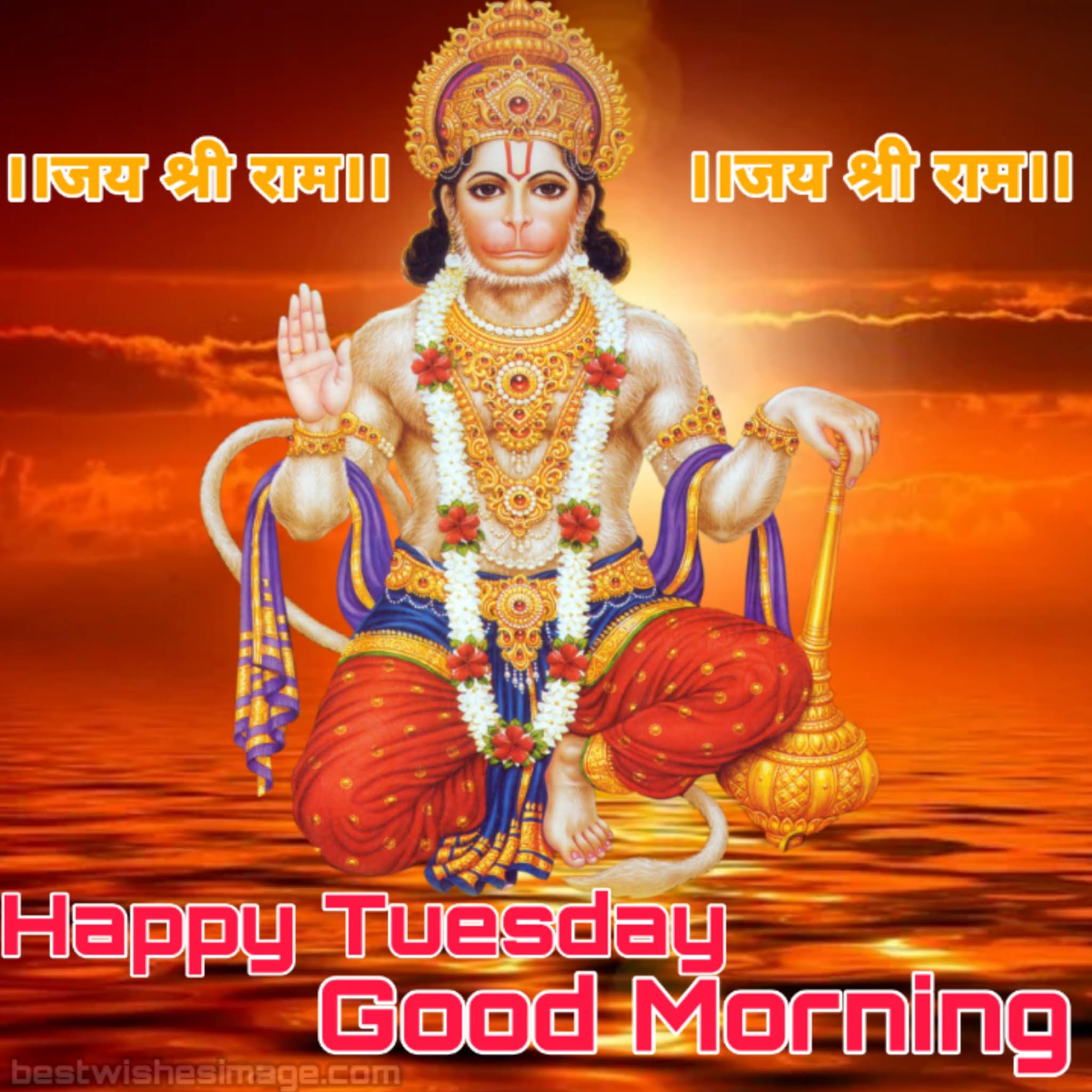 65 Happy Tuesday Good Morning Lord Hanuman Images Free Download Best Wishes Image