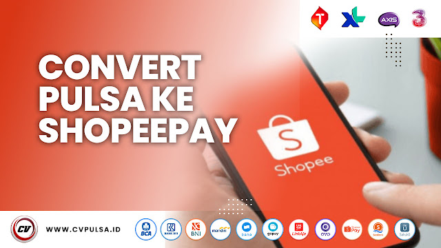 Convert pulsa ke shopeepay