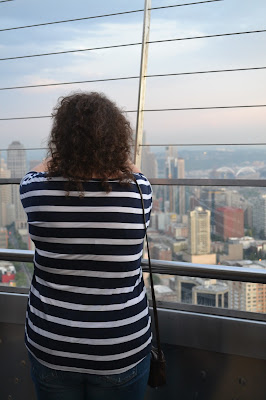 seattle, views, skyline, space needle