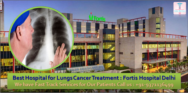 Best Hospital for Lungs Cancer Treatment Fortis Hospital Delhi