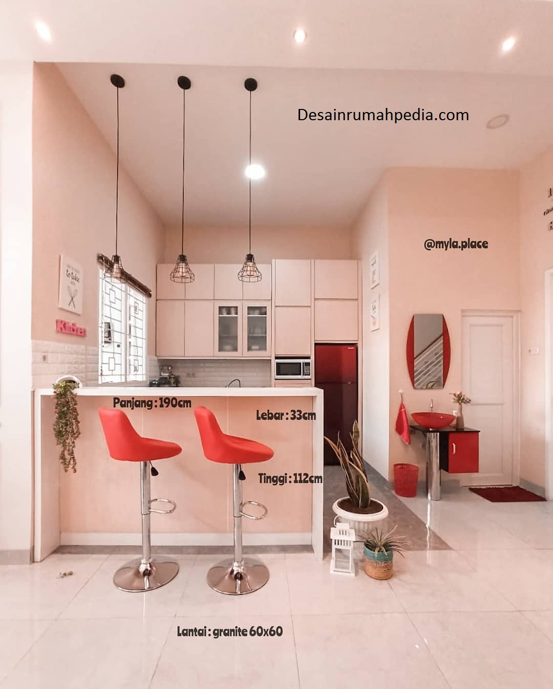 Boleh Dicontoh Inspirasi Desain Dapur Ala Cafe Desainrumahpediacom Inspirasi Desain Rumah Minimalis Modern