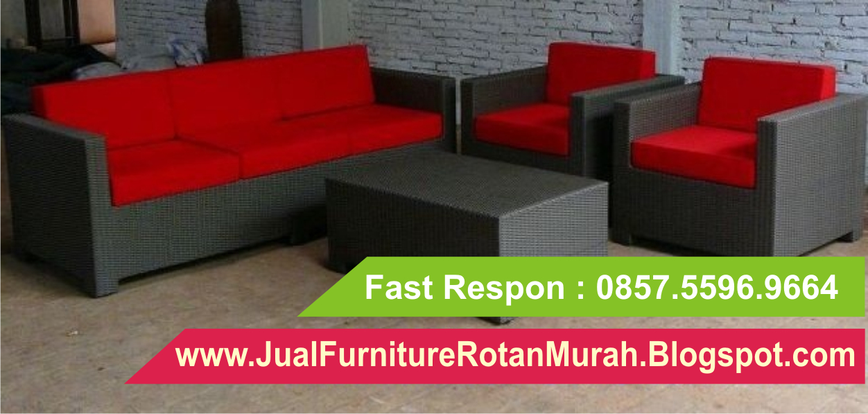 Jual Sofa  Rotan  Murah Sofa  Rotan  Sintetis Minimalis 