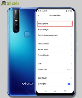 cara melihat no imei hp vivo