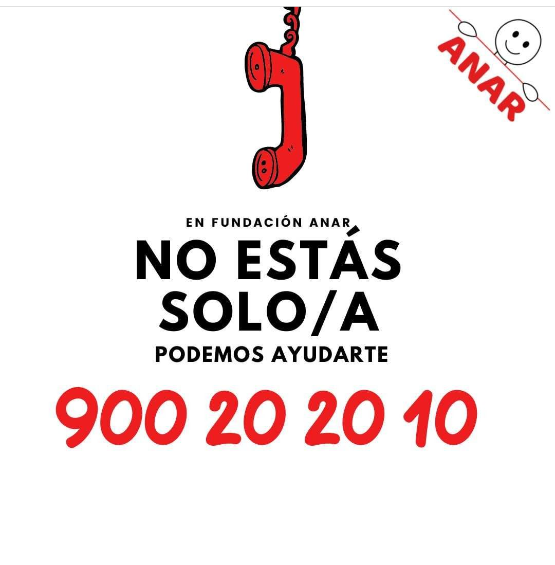 Ayuda para niñas, niños y adolescentes ANAR