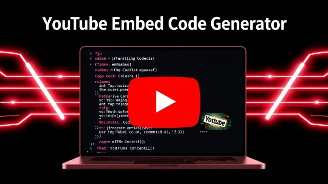 YouTube Embed Code Generator