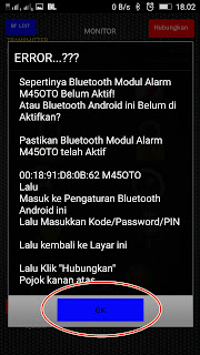 Cara pakai alarm M45OTO