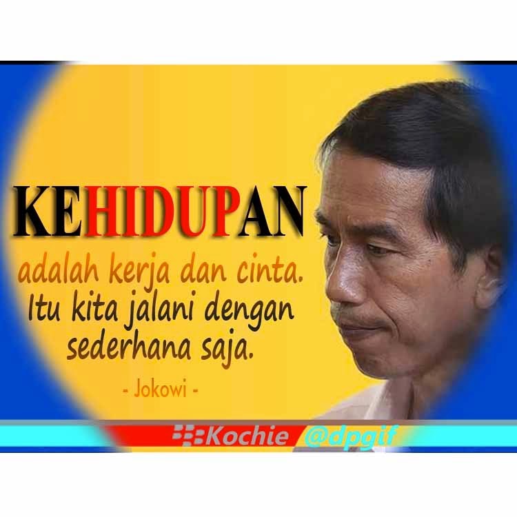 Gambar Bergerak (GIF) Jokowi Terbaru - Kata Bijak Inspirasi