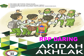RPP Daring 1 Lembar Akidah Akhlak Lengkap Semester 1 Kelas 2 SD/MI Kurikulum 2013 