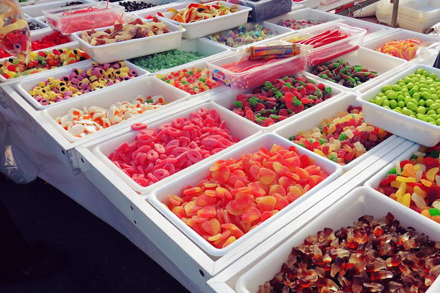 Pick n mix sweets - Playa Flamenca market Orihuela