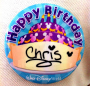Walt Disney World Vacation (disney world birthday pin)
