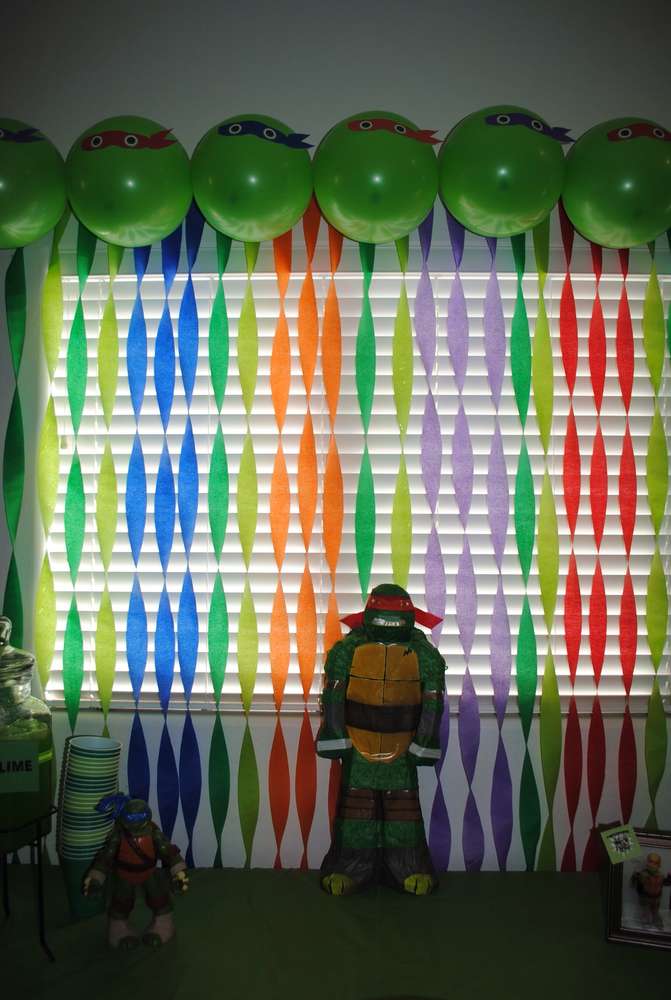  Ninja  Turtle  Birthday  Party  Ideas  Building Our Story