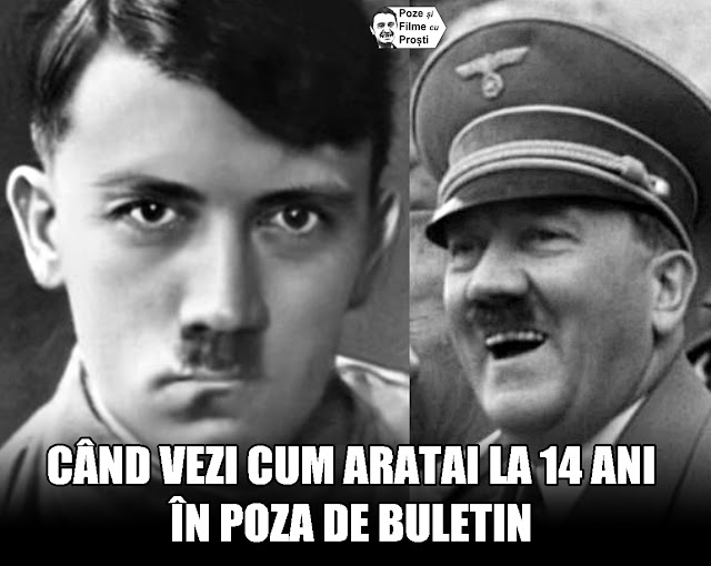 Hitler în poza de buletin