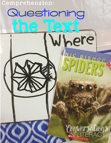 Questioning the Text activity and interactive read aloud