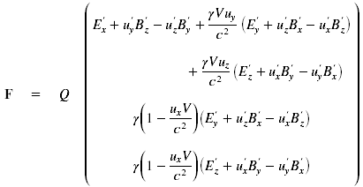 transform for force, step 6