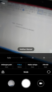 Mode Manual Kamera Redmi 3S