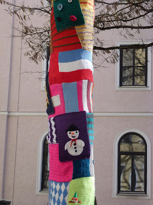 Streetart, Graffiti, Urbanart, Guerilla Knitting