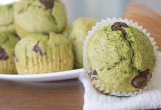 CARA MEMBUAT GREEN TEA MUFFINS