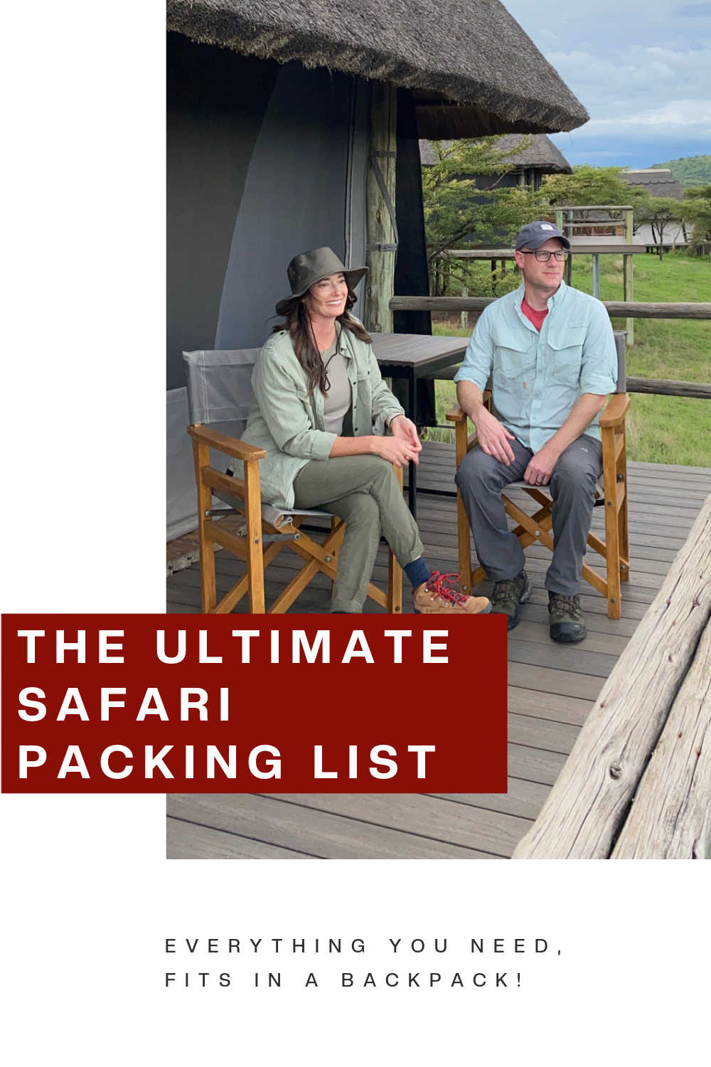 SAFARI PACKING LIST FOR COUPLES