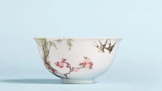 Selling a Chinese porcelain bowl for $25 million  A Chinese porcelain pot, about 11 centimeters in diameter, was sold for more than $25 million at an auction organized by Sotheby's in Hong Kong.  The auction house described the vessel as "extremely important," noting that most of the other remaining specimens are now preserved in the Palace Museum in Taiwan.  This masterpiece is among a rare collection of porcelain pieces made in Beijing during the 18th century during the reign of the Yongzheng Emperor, who ruled China from 1722 to 1735.  The bowl, valued at $25.3 million at auction, depicts two swallows, a flowering apricot tree and a willow tree, and contains extracts from a poem believed to have been commissioned by Emperor Wanli, of the Ming dynasty that ruled China before the Qing dynasty.  Ceramics expert Regina Krahl said that motifs showing birds and flowers were common in the Yongcheng period, noting that this bowl was among the items representing "the pinnacle of ceramic painting."  The bowl was one of two bowls collected by a dealer in Shanghai in the late nineteenth century, and then sold each in 1929 for 150 pounds sterling (about $ 9,400).  The auction house said the other pot is now being held at the British Museum in London.  The second pot has been sold several times over the past decades, and was sold for $19.3 million in 2006 for businesswoman, Alice Cheng.   Source: CNN