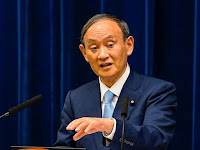 Yoshihide Suga to step down as Japan’s prime minister.