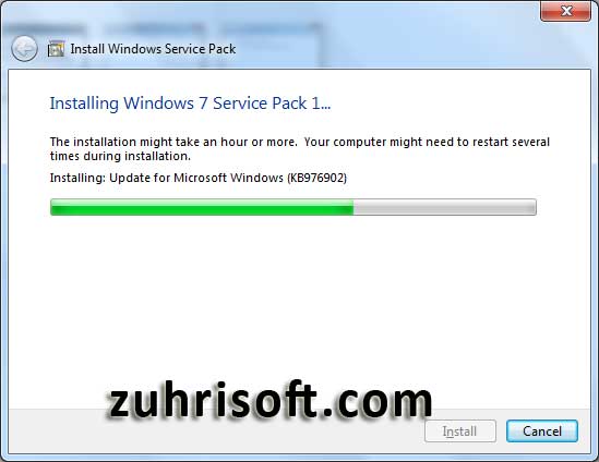 Cara Update Windows 7 Ultimated Menjadi Windows 7 Ultimated SP1