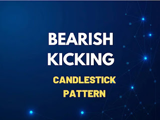 Bearish kicking Candlestick Pattern (Down) Image,  Bearish kicking Candlestick Pattern (Down) Text