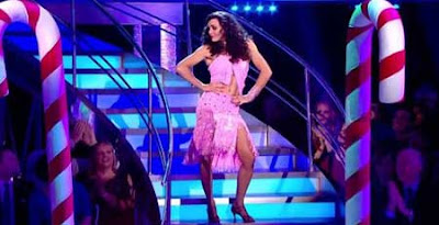 Victoria Pendleton in Strictly guise