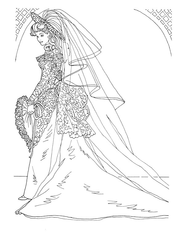 Barbie Coloring Page