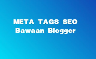 Meta Tags Blog SEO Friendly untuk Lebih Cepat Terindeks Google