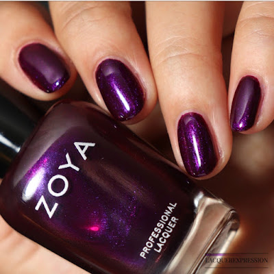 Nail polish swatch and review of Zoya Isadora from the Winter 2017 Party Girls collection